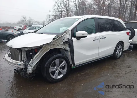 2019 Honda Odyssey Ex-L from USA, damaged, VIN 5FNRL6H73KB079011